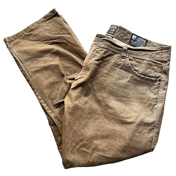 KUHL RYDR Pants Mens 40x30 Vintage Patina Dye Work Hike Outdoor Utility Ryder